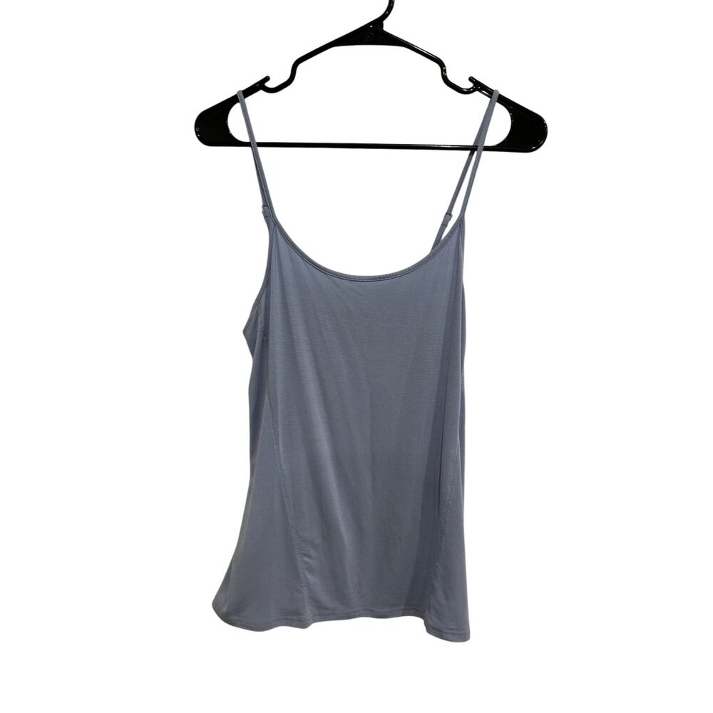 Hinge Sleeveless Camisole Top Periwinkle Sz 1 Scoop Neck Modal Everyday Wear